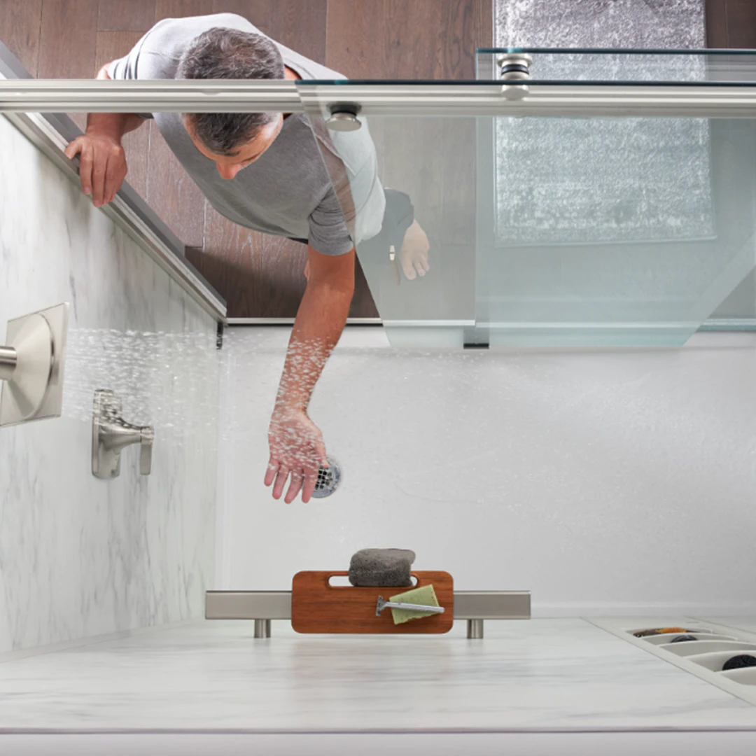 WEBP Kohler LuxStone Walk in ShowersA